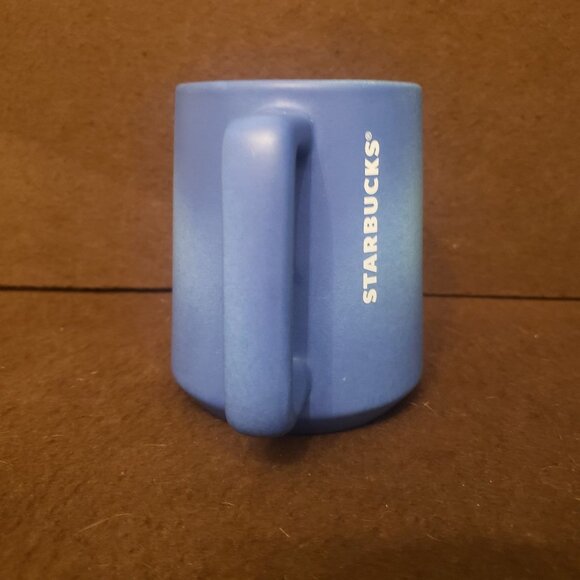 STARBUCKS Blue Green Ombre Summer Coffee Mug 14 fl oz - Picture 3 of 11